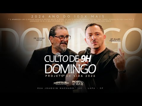 PREGAÇÃO DO PR. YOSSEF AKIVA - JARDIM DE CRISTO CHURCH