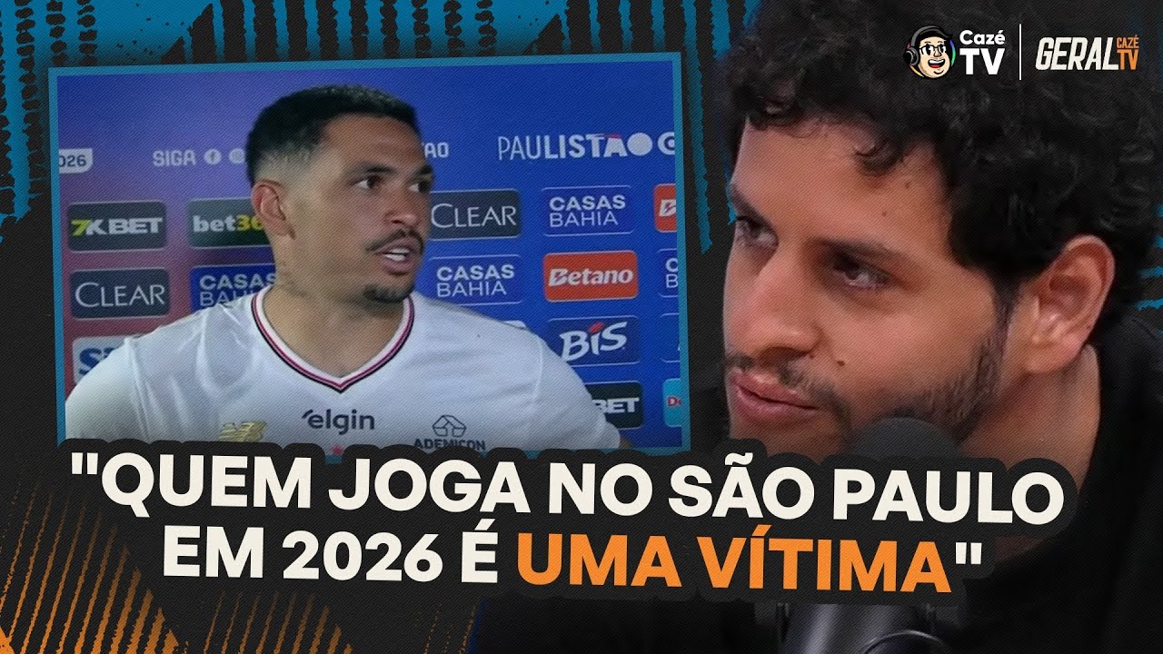 SÃO PAULO PERDE DE 3 A 0 PARA O MIRASSOL E LUCIANO FAZ FORTE DESABAFO | GERAL CAZÉTV