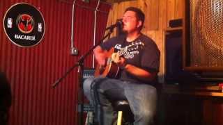 Clay Shelburn jamm'n at The Spice Rack singing cover Marcy's Playground