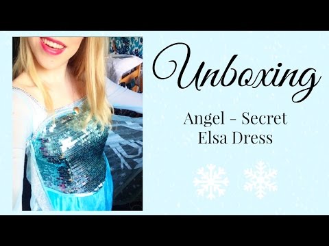 Unboxing: Angel-Secret Elsa Dress!