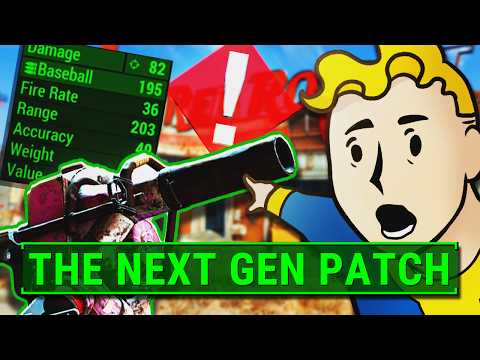 The Patch That Added Broken Weapons To Fallout 4.