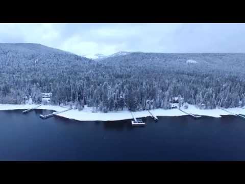 Drone Flight Over Lake Tahoe in 4K