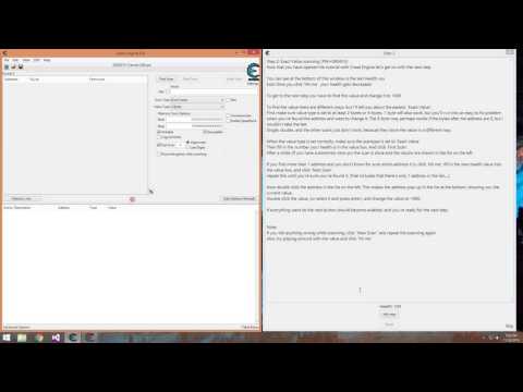 Introduction to Cheat Engine - Tutorial Steps 1 & 2