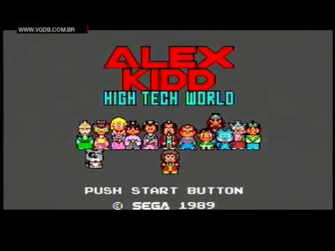Alex Kidd : High-Tech World Master System