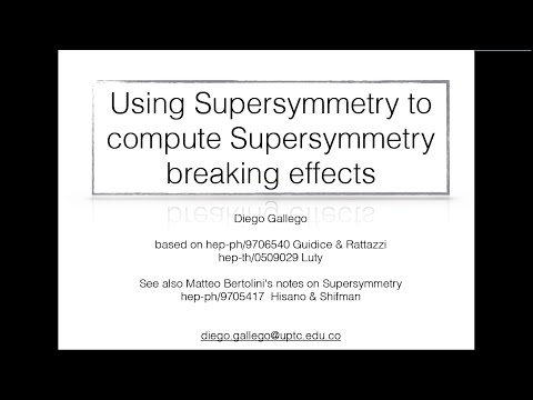 [8.EFTx] Using Supersymmetry to compute Supersymmetry breaking effects