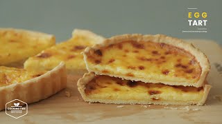 Big! 에그타르트 만들기 : Egg Tart Recipe | Cooking tree