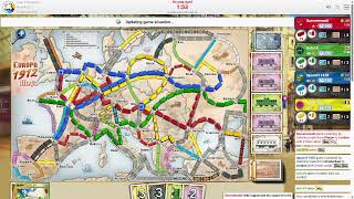 Ticket To Ride Europe: Trying To Keep The Win Streak Going