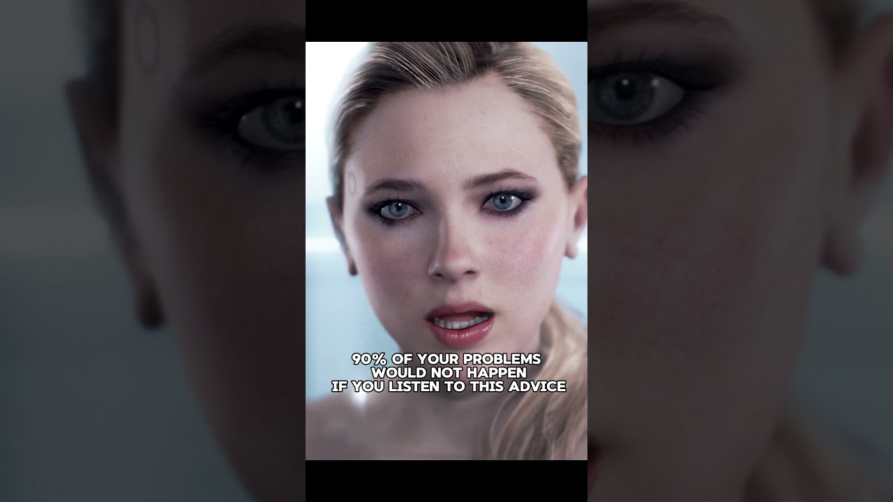 How to avoid 90% of your problems - Detroit: Become Human