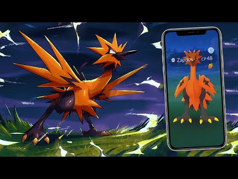 NÃO ACREDITO! Galarian Zapdos de 48 CP APARECEU e olha o que ACONTECEU!!! #Zapdos #galarianzapdos