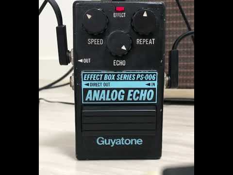Guyatone PS-006 Analog Echo アナログディレイ Vintage Guyatone PS-006 Analog Echo / Great 80s BBD Delay