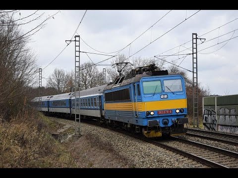 Vláčkaři jsou u toho | Natálka 362 078-8 na vlaku R 715 (9. 12. 2017)