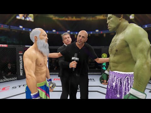 UFC 4 - Old Bruce Lee vs. Hulk Smash! - Epic Fight 🔥🐲