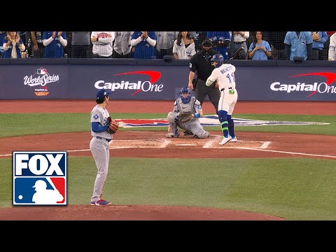 Bo Bichette takes Shohei Ohtani YARD 🚨 Three-run HOMER in World Series Game 7