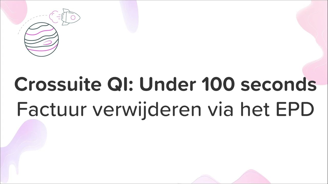 4. Factuur verwijderen via het EPD