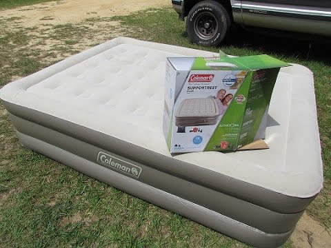 Coleman Supportrest Queen Plush Airbed With Review