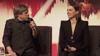STAR WARS THE LAST JEDI European Press Conference video