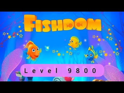 Fishdom game level 9800 #youtube #fishdom