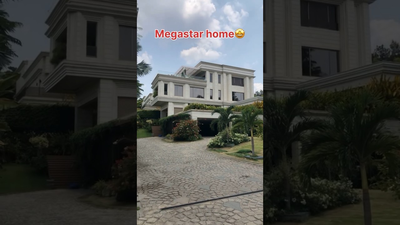 Megastar Chirenjeevi Home Full Tour🔥🏠#megastarchiranjeevi #trending #shots #viral#viralvideo #home
