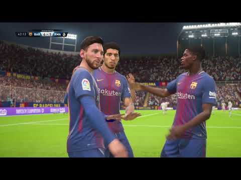 FIFA 18 ROAD TO DIVISION 1 PART 168 - BARCELONA VS REAL MADRID - FIFA 18 Online Seasons Gameplay