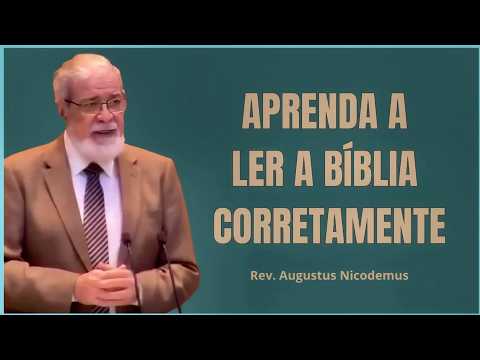 APRENDA A LER A BÍBLIA DA MANEIRA CERTA