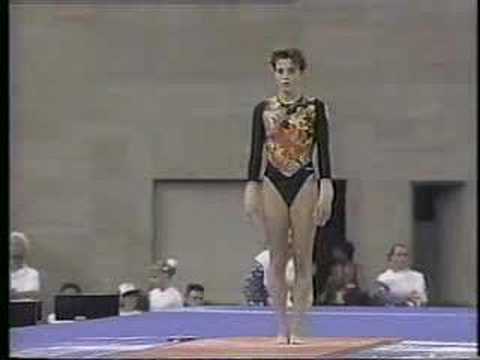 Andrea Molnar - 1992 Olympics AA - Vault 2