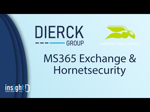 MS365 Exchange + Hornetsecurity  | InsightD Webinar