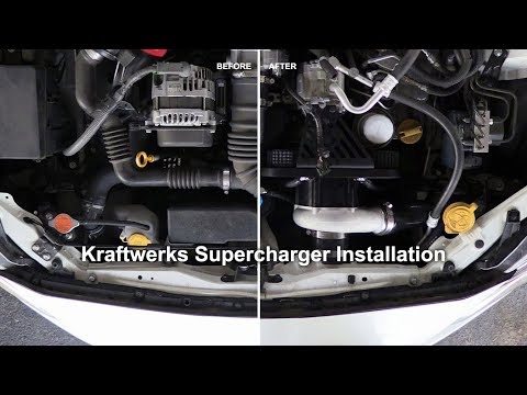 2014 BRZ - Kraftwerks Supercharger Install