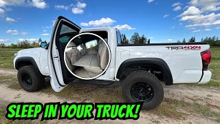 Sleep in Your Tacoma! | JOYTUTUS Non-Inflatable Car Bed Mattress