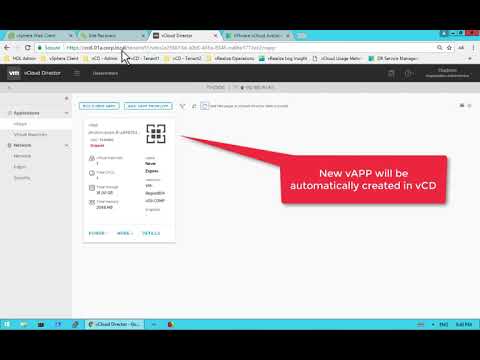 VMware vCloud Availability 2.0.1 :  migrate a virtual machine to cloud