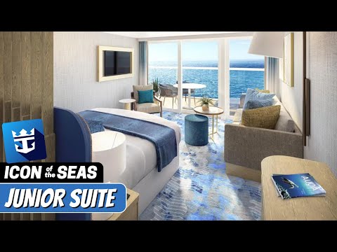 Icon of the Seas | Junior Suite Walkthrough Tour | Royal Caribbean 2024 | 4k