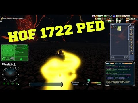 Entropia Universe Hell Mining HoF 1722 Ped (172$)