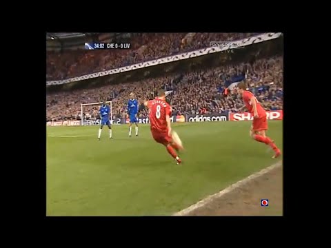 Steven Gerrard vs Chelsea (A) Champions League Semi-Final 1st Leg 2004/2005 | (English Commentary)