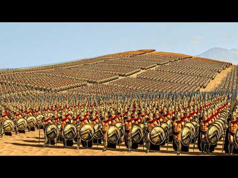 12000 Spartans vs 36000 Africans (Land Battle & Siege)- Total War ROME 2 Conquest of African Nations