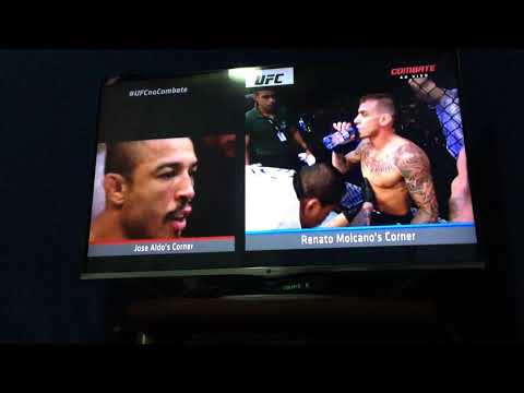 UFC FORTALEZA JOSÉ ALDO vs RENATO MOICANO