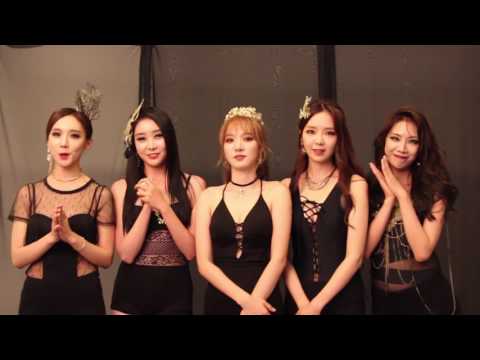 [170627] Stellar/｢Stellar into the world｣Comeback greetings
