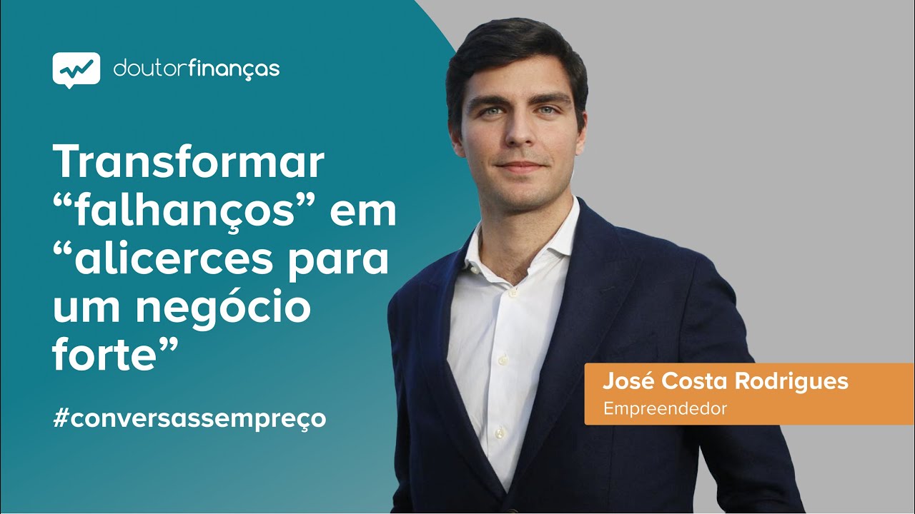 Imagem de um smartphone onde se vê o programa Conversas sem Preço com a entrevista a José Costa Rodrigues, empreendedor e CEO da Relive