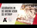 Knallende vuurwerkshow voor Ajax-PSV