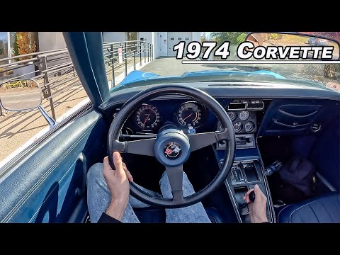 Driving The 1974 Chevrolet Corvette - (POV Binaural Audio)