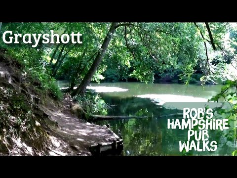 #18 Rob's Hampshire Pub Walks:Grayshott, Waggoners Wells The Magic Wishing Well Walk 5 miles approx