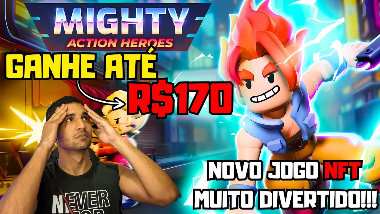 Mighty Action Heroes Novo Jogo NFT Grátis Para PC E MOBILE