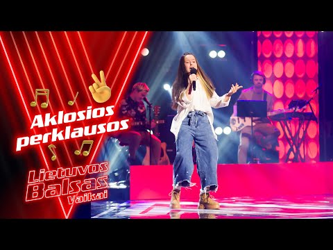 Vakarė Šnyraitė - How You Like That  | Blind auditions | The Voice Kids. Lithuania S3