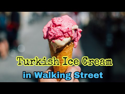 Turkish Ice Cream Man Is the Ultimate Prankster || Walking Street Fun in Pattaya