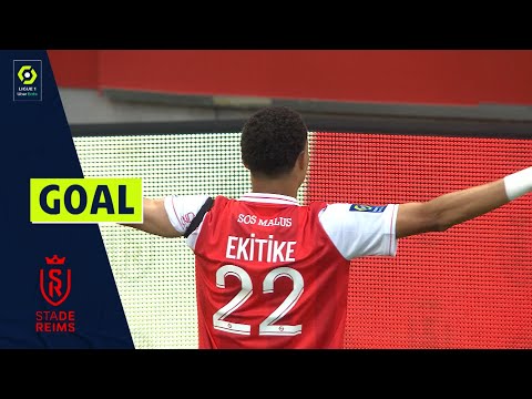 Goal Hugo EKITIKE (9' - SdR) STADE DE REIMS - OGC NICE (2-3) 21/22