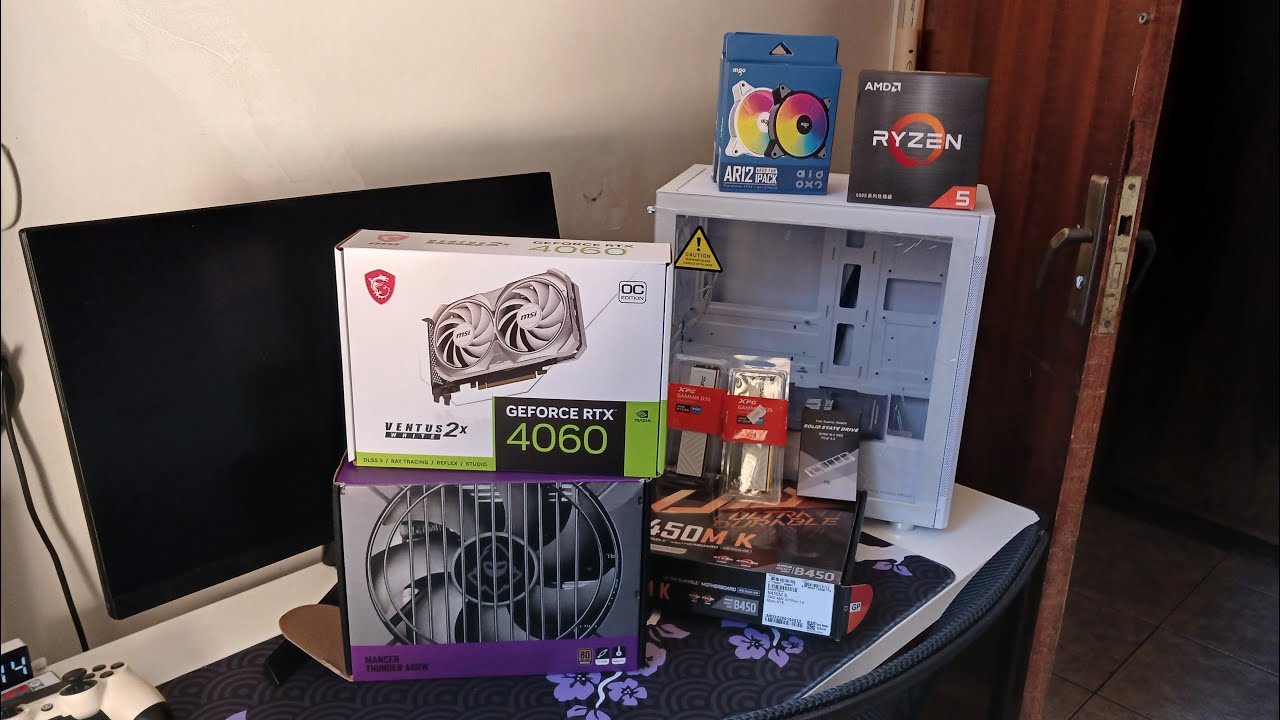 MONTEI MEU PRIMEIRO PC GAMER!!