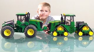 BRUDER Spielwaren - Tractor JOHN DEERE 9620RX Raupentraktor NEW 2018