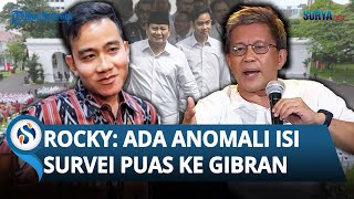 Sindiran Menohok Rocky Gerung! Sebut ada Anomali Survei Puas ke Wapres Gibran, Prabowo Kapok?