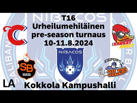Urheilu Mehiläinen Pre-season turnaus 10.-11.8.2024 Kokkola Kampushalli