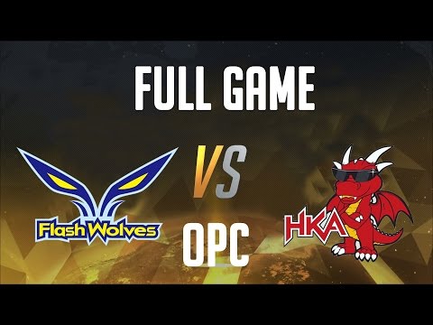 Flash Wolves vs Hong Kong Attitude Full Game – Overwatch Pacific Championship Season 1 - W6D1