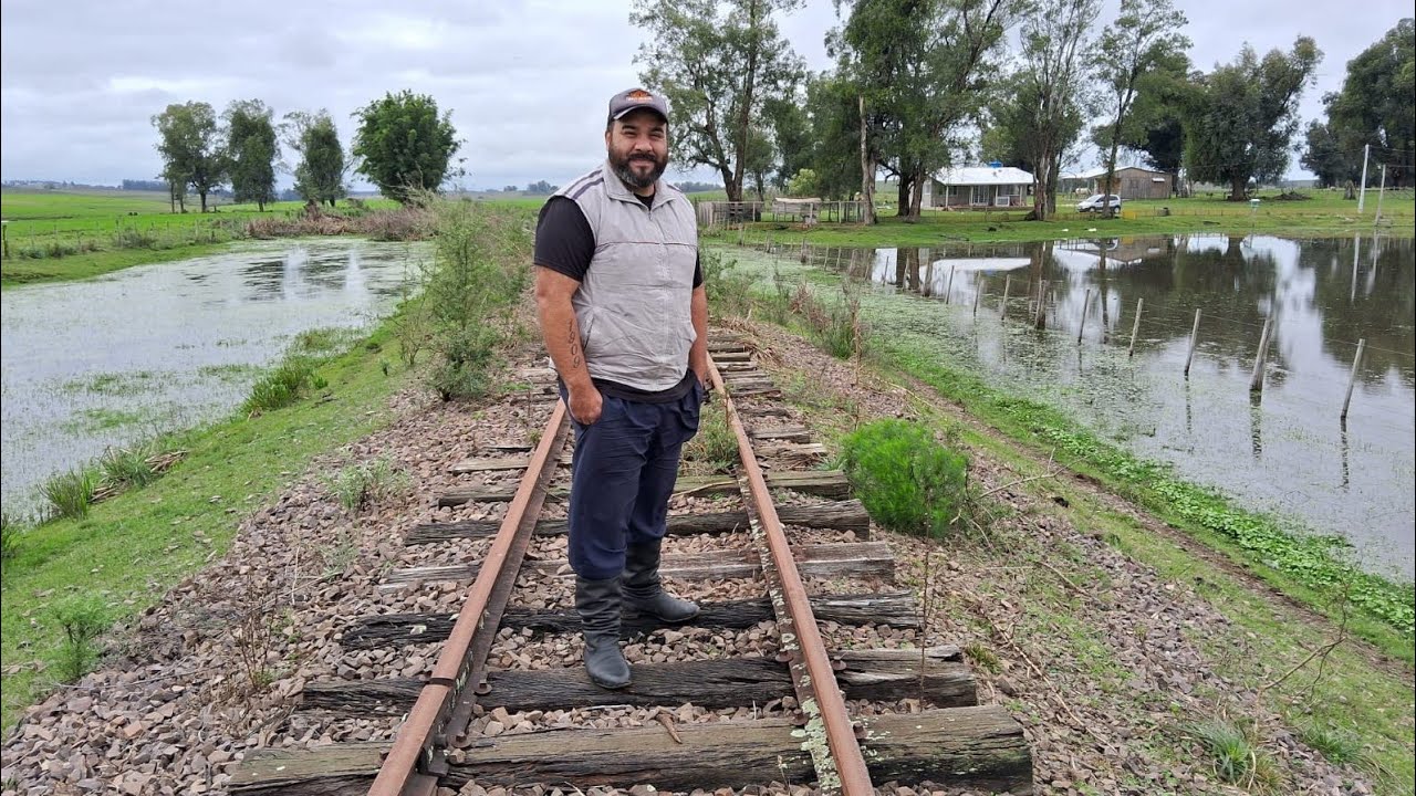 Tentando entrar no trem da pampa 🚇😀