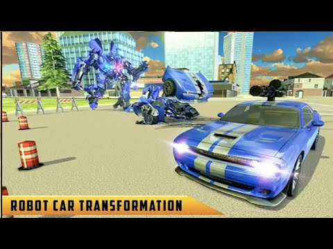 US Police Transform Robot Car Cop Wild Horse Game || By Turbo Dreamz || Android Gameplay
